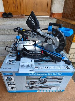Prodám NEPOUŽITOU pokosovou pilu s posuvem GÜDE GRK 210/300 - 2
