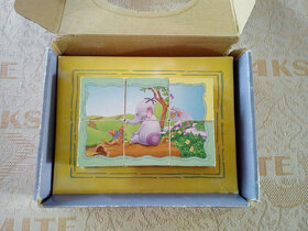 Dětské kostky Medvídek Pů - 2