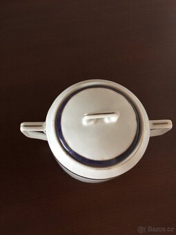 Cukřenka, bílý porcelán - 2