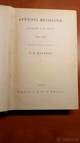 T.G.  Masaryk   Světová revoluce - 2