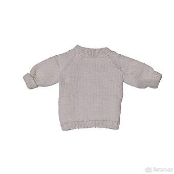 Pletený svetřík pro miminko - 2