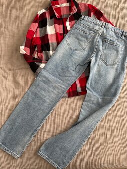 Rifle a košile vel.146 - 2