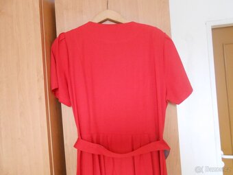 Červené letní šaty - 2