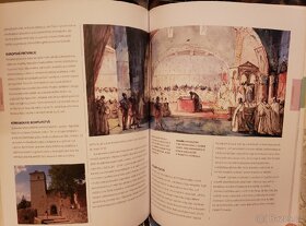 Historická kniha. "Řád templářů" Krásné barevné ilustrace - 2