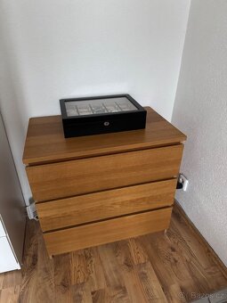 Komplet ložnice-postel, kosmetický stolek,2x komoda,2xnstol - 2