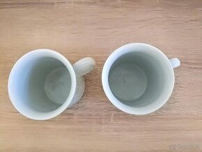 Porcelánový hrnek / hrníček sada 2ks 80.léta Československo - 2