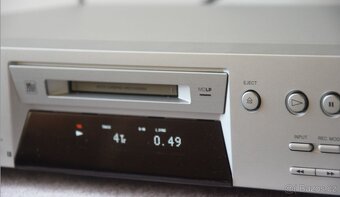 Minidisc deck SONY MDS-JE480, manuál + 10x MD, dálkové ovl - 2