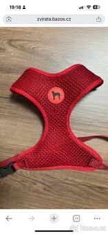 Postroj pro psy Active dogs mellow L 2x45-65cm. Použity max. - 2