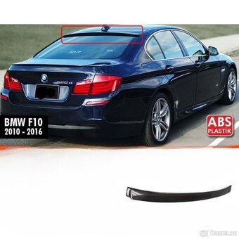 Střešní Spoiler pro BMW F10 ABS - Černý Lesk - 2