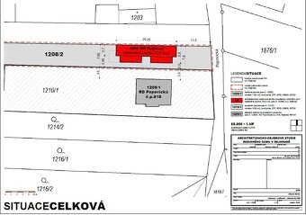 Prodej stavebního pozemku v Rajhradě, CP 1.162 m2 - 2