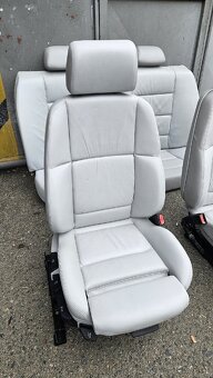 BMW e36 kozeny sport interier Hellgrau - 2
