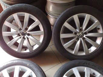 alu kola 5x112 r17 original vw sharan 225/50/17 - 2