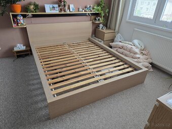Kvalitní postel 160x200, IKEA Sultan Lade - 2