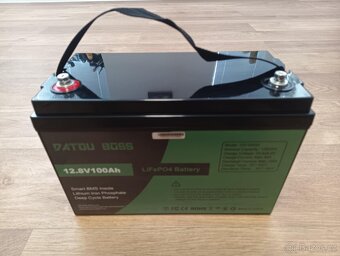 DATOUBOSS 12V 100Ah LiFePO4 Baterie (Max Výkon 1280W) - 2