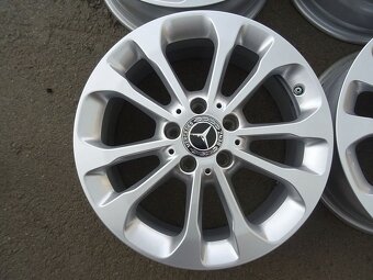 Disky originál Mercedes 17", rozteč 5x112,ET 38, šíře 6,5J - 2