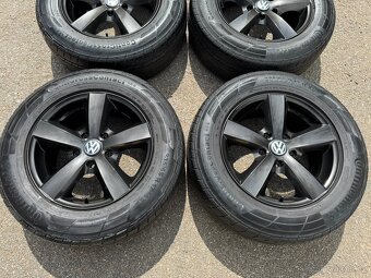 Alu 17" 5X130, DEZENT Grafit TOP, pneu 85% - 2