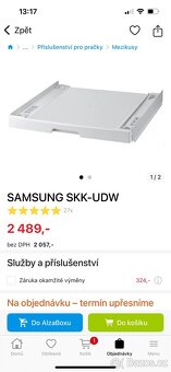 Mezikus pro Samsung pračku a sušičku - 2
