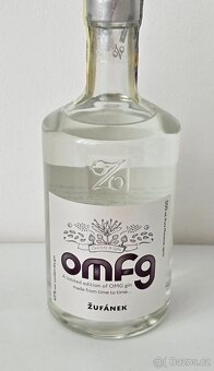 OMFG gin 2019 Žufánek, 2018 Absint Žufánek - 2
