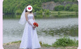 Luxusní svatební šaty na zakázku - 2