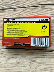 Original zabalené čisté MC SONY 90 a TDK 90 - 2