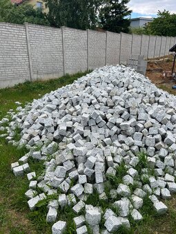 Žulové kostky - NOVÉ - 2