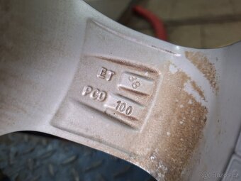 Prodam alu kola dezent 5x100 r15 skoda fabie 3 - 2