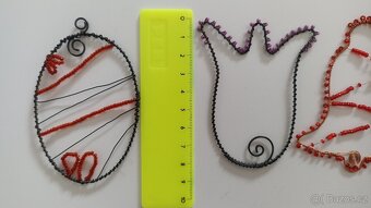 Drátkované ozdoby/dekorace - 2