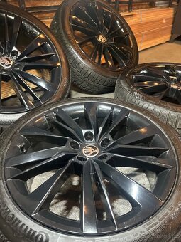 ALU Kola ŠKODA 5x112 R19 ACAMAR ZÁNOVNÍ Zimní Pneu 235/40/19 - 2