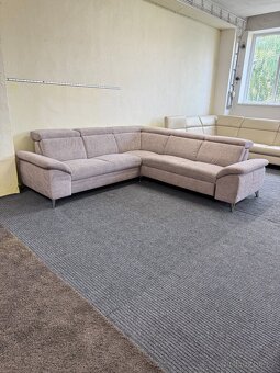 Rohová rozkládací sedací souprava - nepoužitá - 2