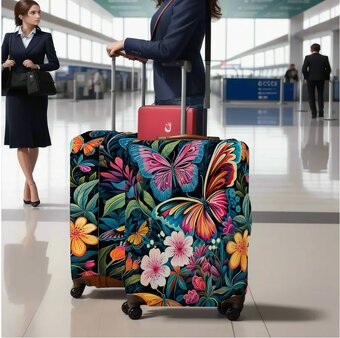 Krásný ochranný obal na kufr vel. L - 2