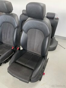 Sedačky kožené do Audi A6/A7 (4G) s-line - 2
