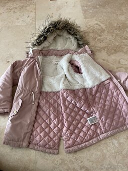 Dívčí zimní bunda H&M velikost 134 - 2