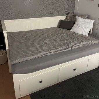Rozkládací postel IKEA Hemnes + matrace zdarma - 2