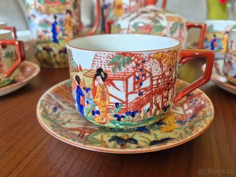Japonský porcelán - čajový set - 2