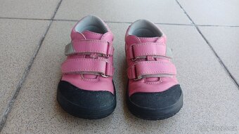 Jarní/podzimní dívčí kožené botky Jonap vel.25 - 2