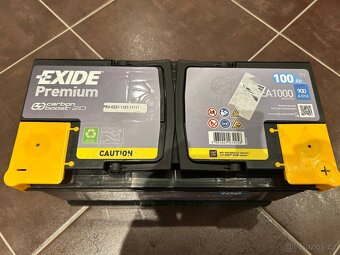 Autobaterie EXIDE Premium 100Ah, 12V (EA1000) - 2