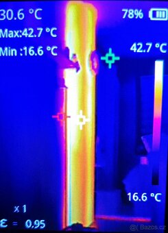 Profesionální Termokamera 2,8" a 32GB SD karta - 2