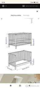 Dětská Postýlka IKEA - 2