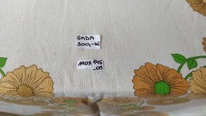 Retro ubrus + prostírání - 2