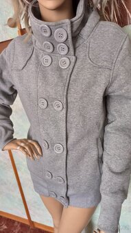 delší dámská mikina,,, velikost L- - 2