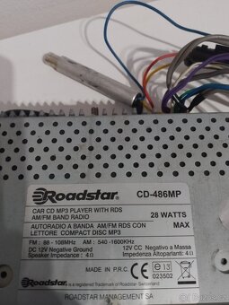 Autorádio Roadstar - 2