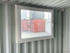 Lodní kontejner - dveře + plastové okno - č. 57 - 2