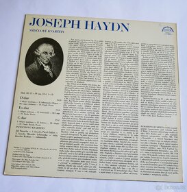 Haydn - Smyčcové Kvartety Op.33, Č.1-3 (LP, CZE, 1981) - 2