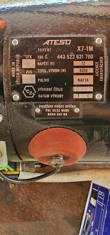 Naftové topení 12v 8.2kw - 2