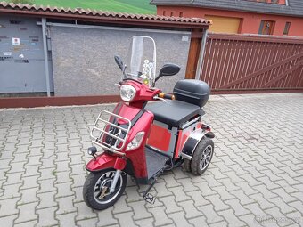Elektro skutr,vozík tříkolka Selvo 31000, 40Amph - 2
