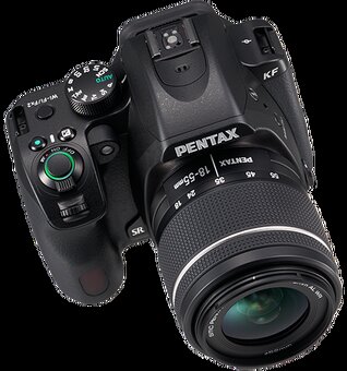 PENTAX KF černý + DA L 18-55 WR - 2