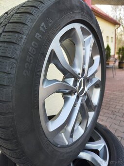 Originál ALU kola MERCEDES 17" s pneu Continental - 2