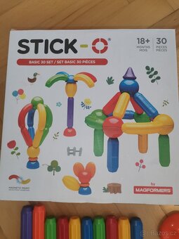 Magnetická stavebnice STICK-O - 2
