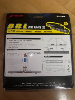 Denní světla DRL high power LED SJ-293E - 2