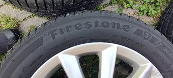 alu kola škoda octavia III Firestone 205/55 16 LETNÍ pneu - 2